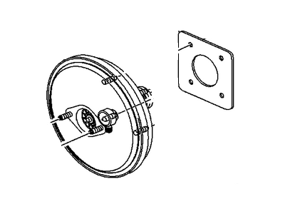 GM 21013196 Power Brake Booster Assembly