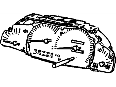 GM 15829927 Instrument Panel Gage CLUSTER