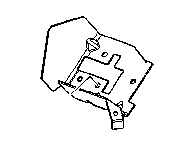 GM 97381302 Bracket-Glow Plug Relay (Upper)