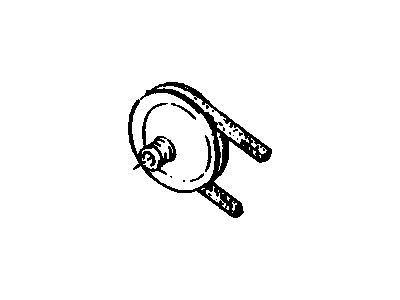 GM 25500489 Pulley, P/S Pump