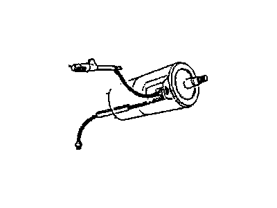 GM 19353956 Lever Asm, Turn Signal & Headlamp Dimmer Switch & Cruise Control Actuator