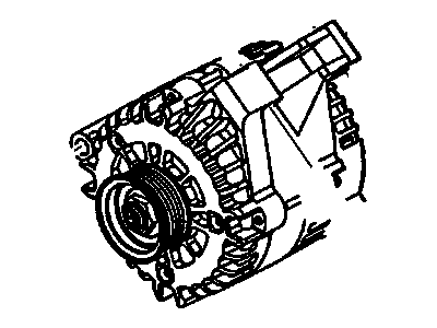 GM 19244740 GENERATOR Assembly (Remanufacture)