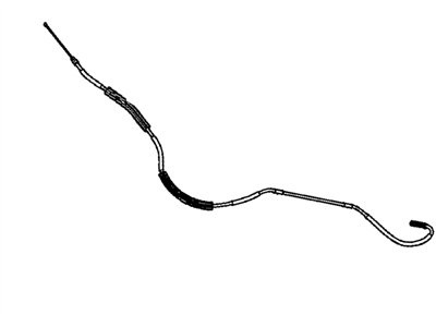 GM 25952160 Rear Cable