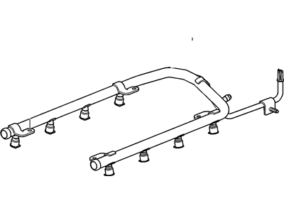 GM 12597870 Fuel Rail