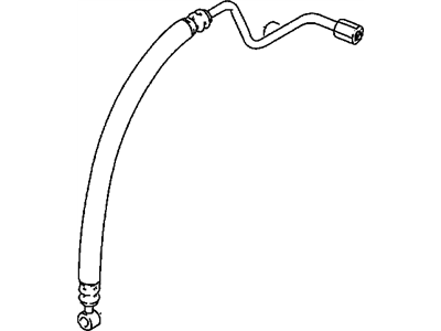 GM 30019462 Hose, P/S Fluid Reservoir Outlet