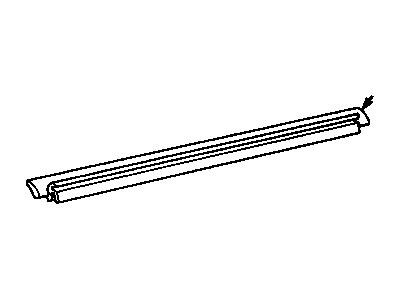 GM 20330818 SEALING STRIP, Front Door Window Channel