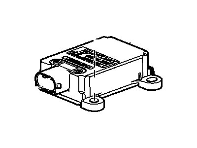 GM 15845467 Sensor, Vehicle Yaw (W/Vehicle Lateral Accelerometer)