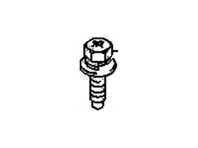 GM 94502233 Bolt-Shoulder Flange, M6X1.0