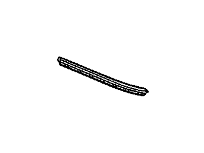 GM 25642356 Sealing Strip Asm-Front Side Door Window Outer