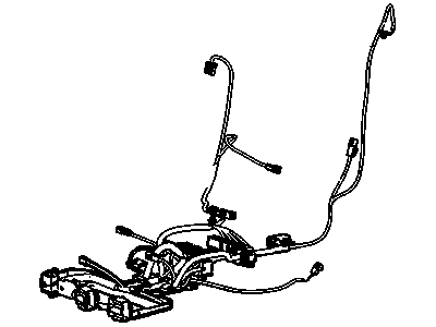 GM 25994378 Harness Asm-Driver Seat Control Module Wiring