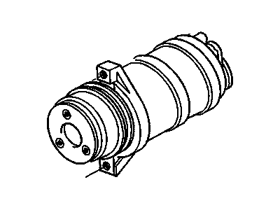 GM 89019216 Air Conditioner Compressor Assembly