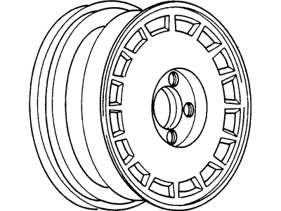 GM 3636692 Wheel Rim Unit, Aluminum 16X7