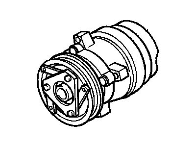 GM 89018857 Air Conditioner Compressor And Component Kit