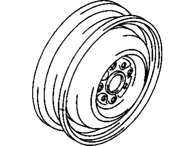 GM 96062137 Wheel