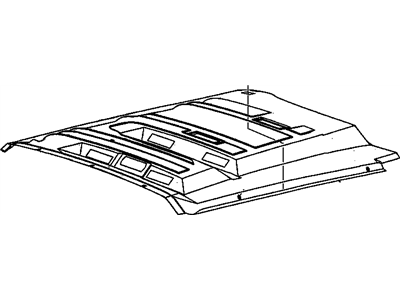 GM 15749417 PANEL, Roof Trim(Interior)