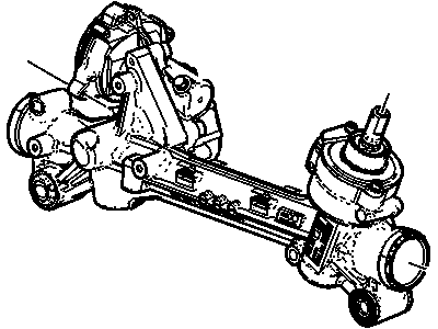 GM 19417567 GEAR ASM, ELEC DUAL PINION RACK & PINION STRG (REMAN)