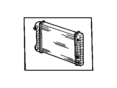 GM 52451180 Coolant Radiator