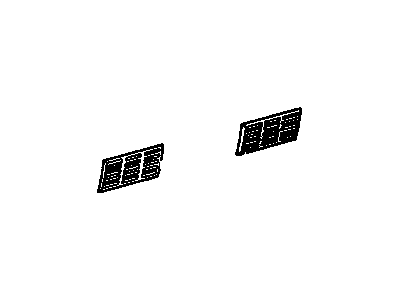 GM 14101899 Deflector Asm-Instrument Panel Outer Air Outlet