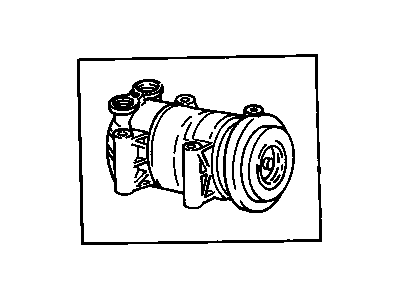 GM 89019373 Compressor