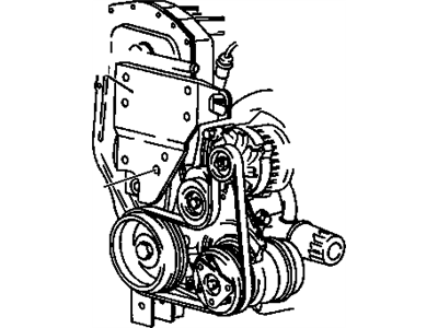 GM 22591376 Adapter-Engine Mount Bracket