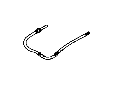 GM 15672908 Cable Asm-Parking Brake Front