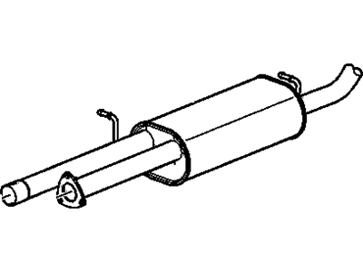 GM 15767251 Exhaust Muffler