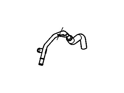 GM 19130080 Hose Asm, Heater Outlet (To Engine)