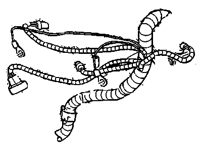 GM 12101836 Connector-W/Leads, 2-Way M. *Natural