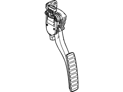 GM 92238396 Pedal Travel Sensor