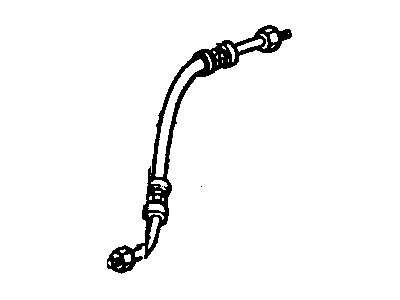 GM 25658709 Transmission Oil Cooler Lower Hose Assembly