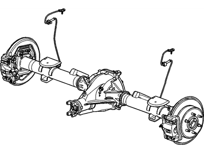 GM 20782134 Rear Axle