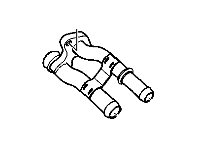 GM 12576734 Pipe Asm-Heater Inlet & Outlet