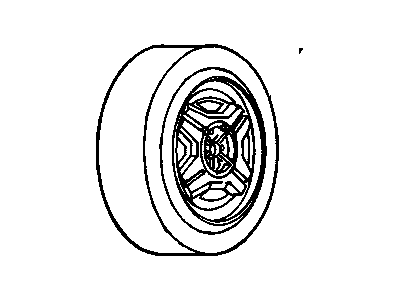 GM 10083554 Wheel Rim Assembly-14X6