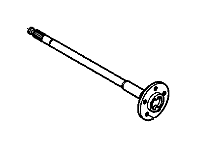 GM 26028502 Rear Axle Drive Shaft