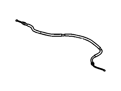 GM 15850727 Cable Asm-Parking Brake Rear