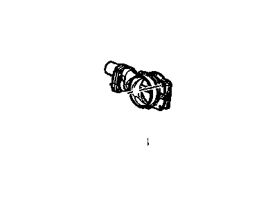 GM 12570790 Throttle Body Assembly (W/ Throttle Actuator)