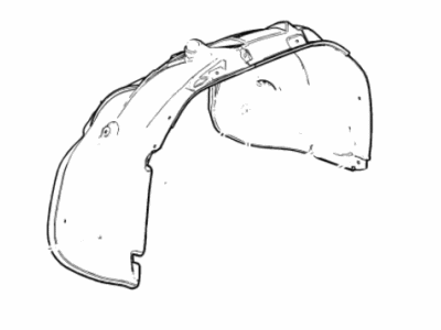 GM 84695510 Fender Liner