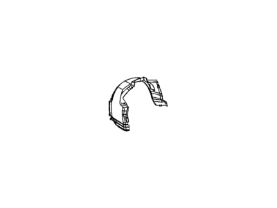 GM 24445732 Liner, Front Fender