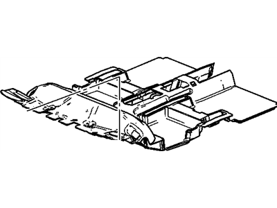 GM 95331955 Insulator, Floor Panel Carpet