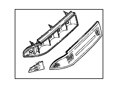 GM 5976679 Lamp Asm-Tail