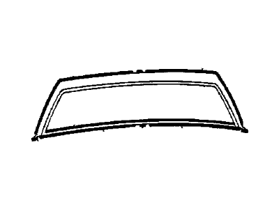 GM 12338096 Clip, Rear End Belt Reveal Molding