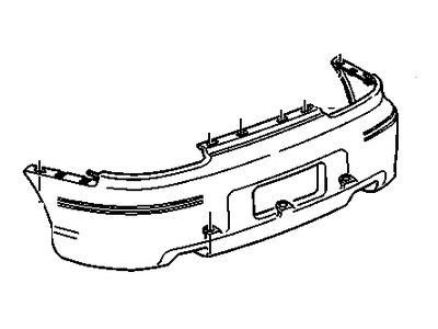 GM 88893302 Bumper Cover