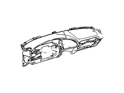 GM 22601507 Instrument Panel