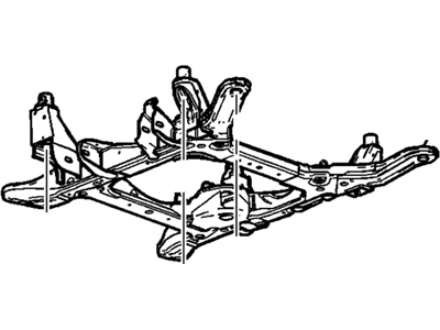 GM 25807368 Frame Asm-Drivetrain & Front Suspension