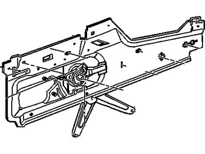 GM 25732598 Module Asm-Front Side Door Locking System (W/ Window Regulator)