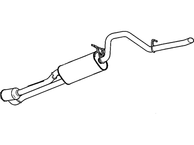 GM 19419592 Muffler