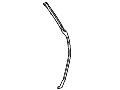 GM 20787122 Sealing Strip Asm-Rear Side Door Lower Rear Auxiliary