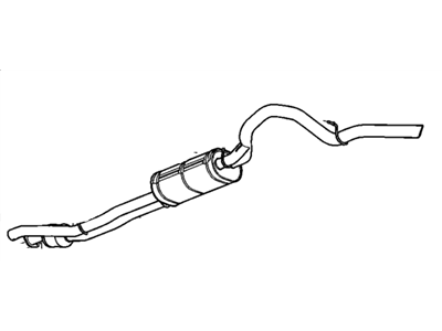 GM 15798957 Muffler
