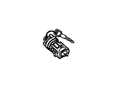 GM 26049133 Key, Ignition Lock