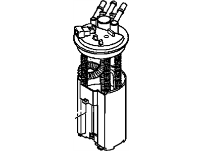 GM 15763155 Fuel Tank Fuel Pump Module(Sender & Pump)